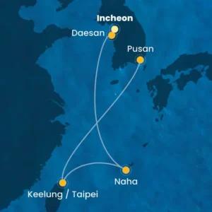 크루즈 여행 - 인천에서 오키나와 키렁