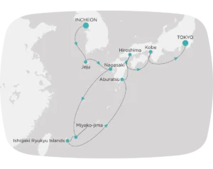 크루즈 여행 - incheon-okinawa-tokyo