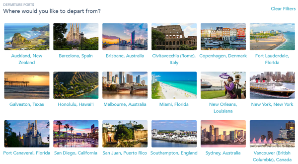 디스니 크루즈 포트